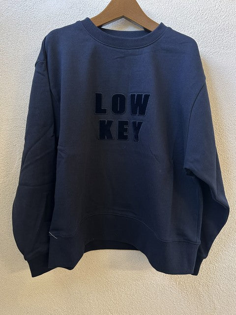 LOWKEY スウェット ネイビー