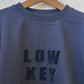 LOWKEY スウェット ネイビー