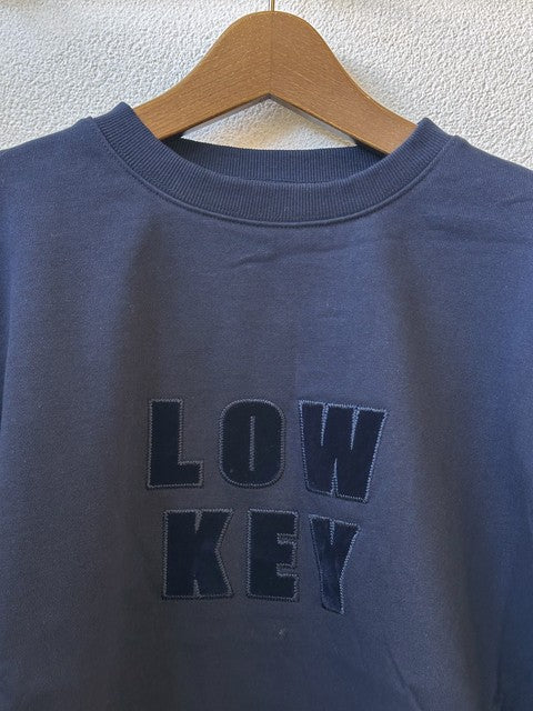 LOWKEY スウェット ネイビー