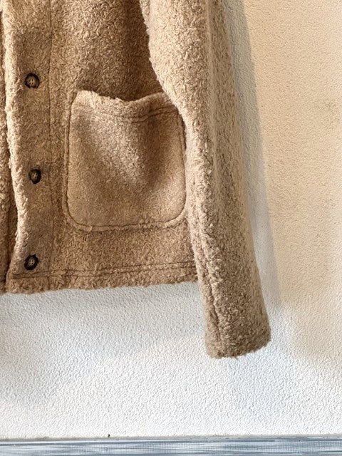 ボアジャケット キャメル