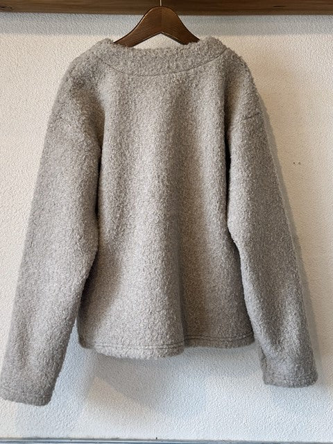 ボアジャケット グレージュ