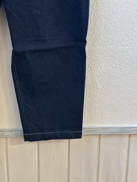 12OZムラ糸デニムイージーパンツ インディゴ