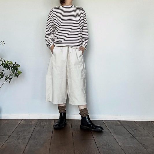 mao made マオメイド ボーダーTEEニット  541115