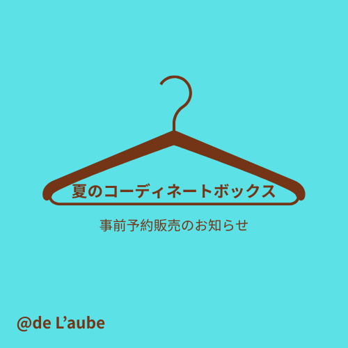 夏のコーディネートボックス 予約販売