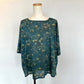 SOIL ソイル　　COTTON FLOWER PRINT GATHERED SMOCK（ブラウス）NSL24072