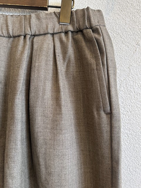 maison de soil パンツ GNMDS2502WS ベージュ 背面