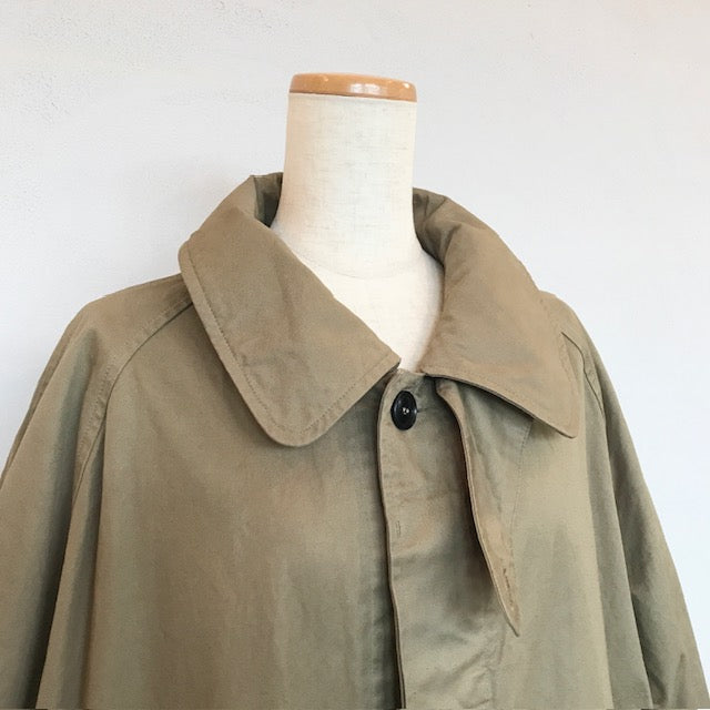 HTS　HEAVY WEIGHT COTTON TWILL OVERDYE BALMACAAN COAT（コート）　NHT2401DT