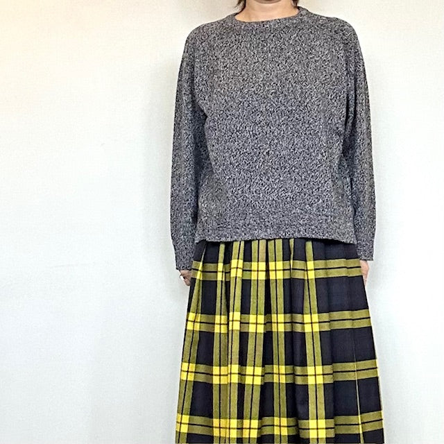 doux bleu　EXファインメリノウール ニットプルオーバー　　2542-031