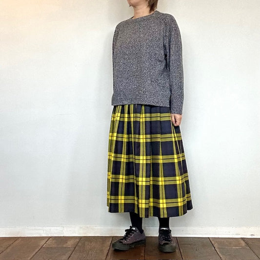 doux bleu　EXファインメリノウール ニットプルオーバー　　2542-031