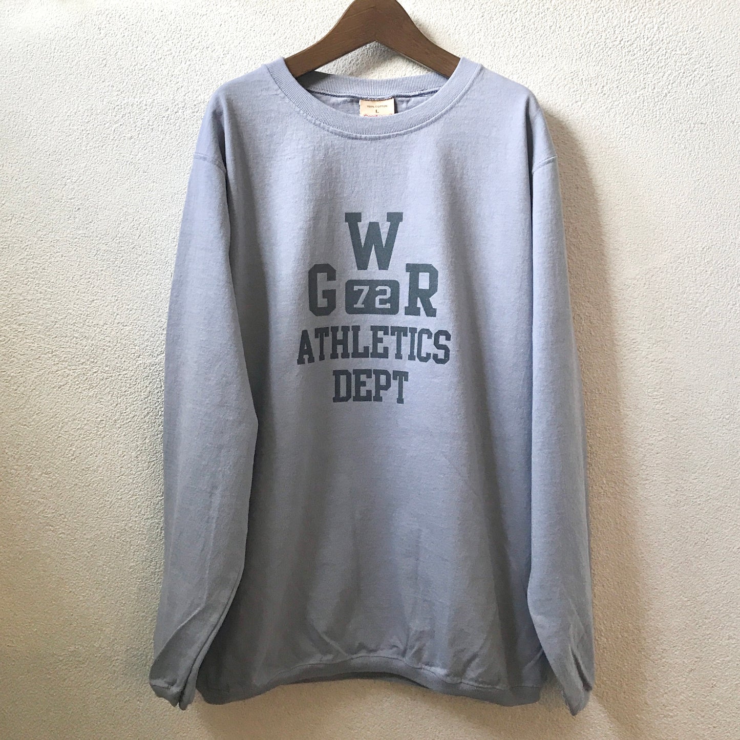 GOOD WEAR  GWR72" CREW NECK L/SL WITH CUFF&HEM RIB　NGW9951 2764(Tシャツ)