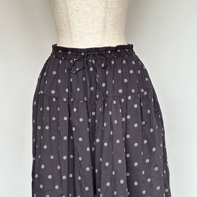 SOILソイル　COTTON VOILE DOT PRINT CULOTTES　（パンツ）　NSL24015