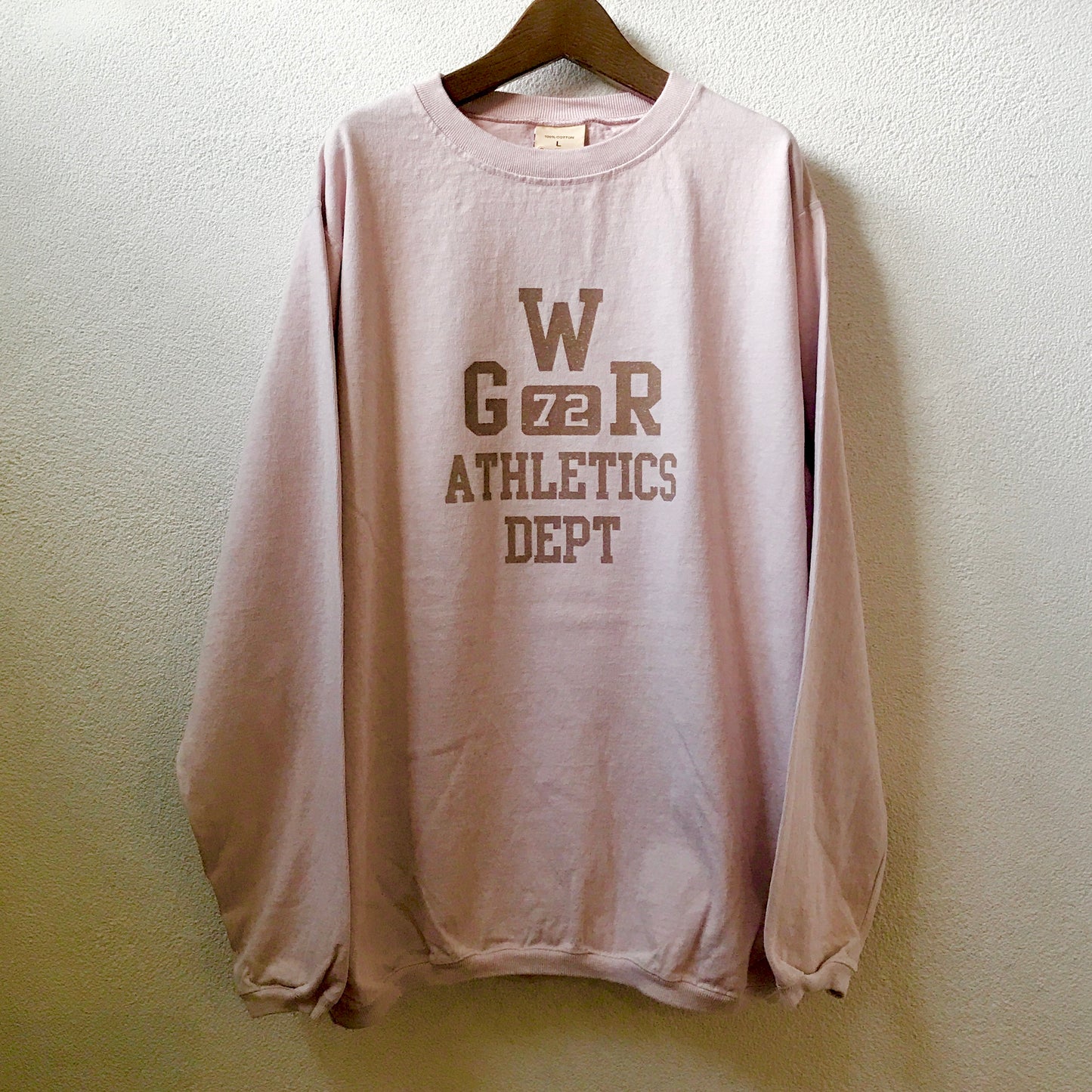 GOOD WEAR  GWR72" CREW NECK L/SL WITH CUFF&HEM RIB　NGW9951 2764(Tシャツ)