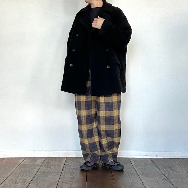 maison de soil  RECYCLE BOA WOOL DOUBLE OVER COAT  JNMDS2451