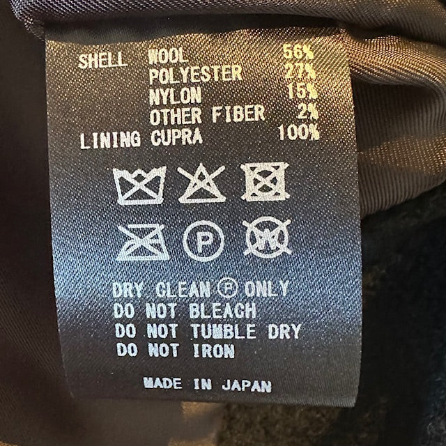 maison de soil  RECYCLE BOA WOOL DOUBLE OVER COAT  JNMDS2451