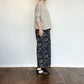 SOILソイル　COTTON FLOWER PRINT WIDE EASY PANTS　　NSL23076