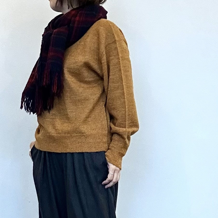 YARRA NEU　ペルーアルパカニットプルオーバー　5542-406