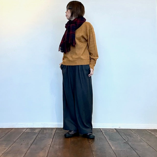 YARRA NEU　ペルーアルパカニットプルオーバー　5542-406