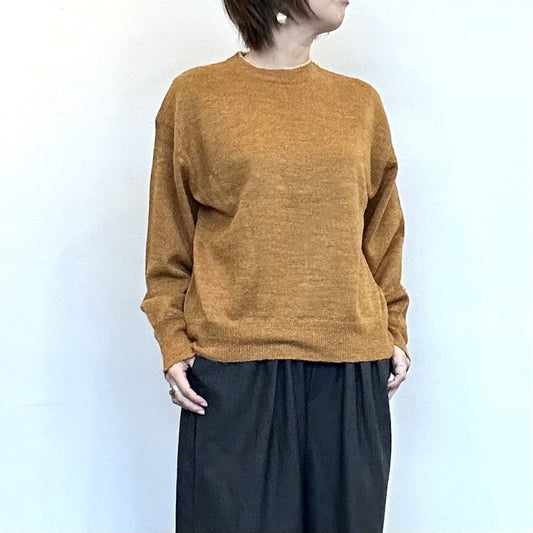 YARRA NEU　ペルーアルパカニットプルオーバー　5542-406