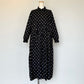 SOIL　ソイル　40s POPLIN DOT PRINT REGULAR COLLAR DRESS（ワンピ－ス）　NSL22533