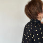 SOIL　ソイル　40s POPLIN DOT PRINT FRILL COLLAR SHIRT（シャツ）　NSL24511