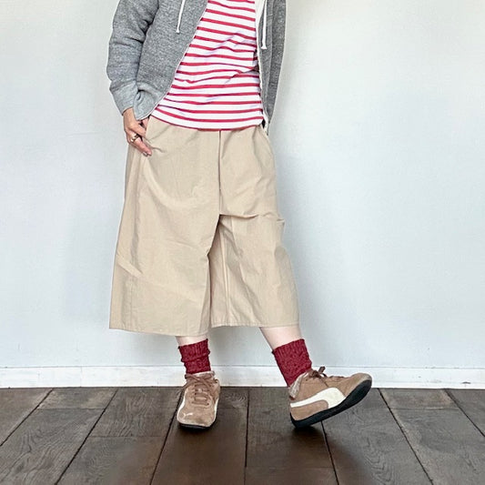 （g）ヴィンテージコットン オバールパンツ　ｇ-490