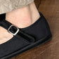 ETELKA        ONE STRAP SHOES   BLACK          NETL2451