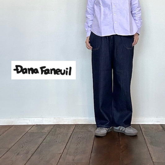 DanaFaneuil   デニムワイドパンツ イージーパンツ  D7125351