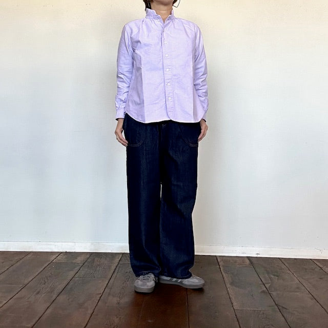 Dana Faneuil　　オックスワンピースカラーシャツ　　D6323122