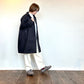 doux bleu　バルカラー Aラインコート　2617-011