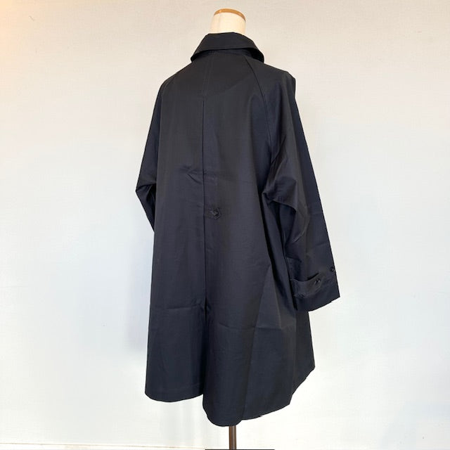 doux bleu　バルカラー Aラインコート　2617-011