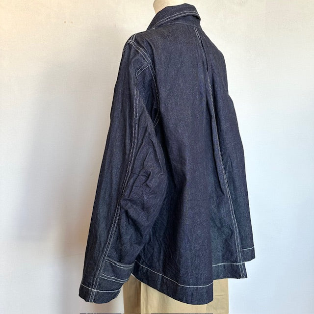 LELILL デニム カバーオール lelill レリル ワークカバーオール 13611914 – delaube.jp
