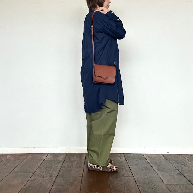 HTS（エイチティーエス）　COTTON/LINEN KERSEY BAKER PANTS　　GNHT2451CL