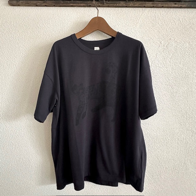 (g)グラム 天竺プリントＴシャツ CHEETAH　　ｇ-317CH