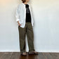 HTS（エイチティーエス）　COTTON/LINEN KERSEY BAKER PANTS　　GNHT2451CL