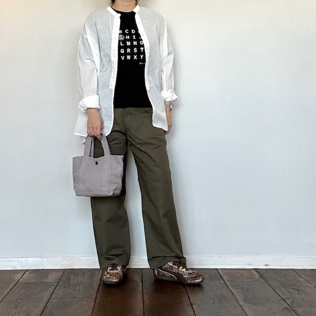 HTS（エイチティーエス）　COTTON/LINEN KERSEY BAKER PANTS　　GNHT2451CL