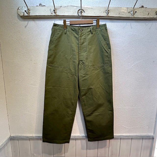 HTS（エイチティーエス） COTTON/LINEN KERSEY BAKER PANTS GNHT2451CL