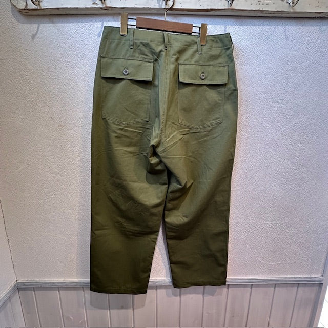HTS（エイチティーエス）　COTTON/LINEN KERSEY BAKER PANTS　　GNHT2451CL