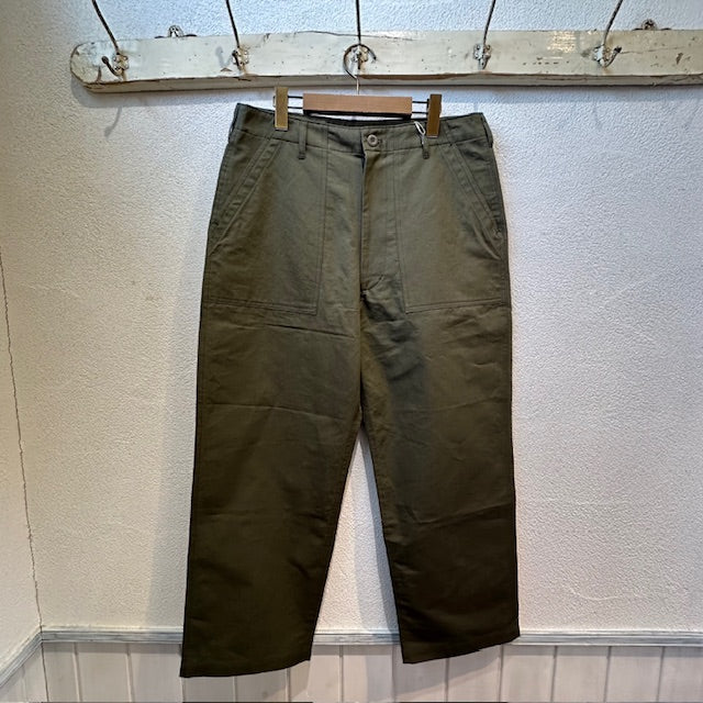 HTS（エイチティーエス）　COTTON/LINEN KERSEY BAKER PANTS　　GNHT2451CL