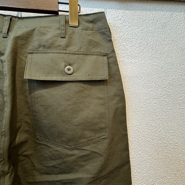 HTS（エイチティーエス）　COTTON/LINEN KERSEY BAKER PANTS　　GNHT2451CL