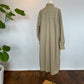 HTS（エイチティーエス）　60'S COTTON POPLIN ONE-UP COLLAR LONG SHIRT　INHT2202CP