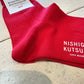 NISHIGUCHI KUTSUSHITA    エジプトコットンプレーンソックス     NK0201