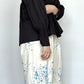 doux bleu　ハンドスモッキング刺繍シャツ（BLACK）　2613-024