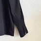 doux bleu　ハンドスモッキング刺繍シャツ（BLACK）　2613-024