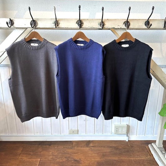 HTS エイチティーエス  CREW-NECK  VEST  CHT2402