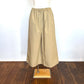 maison de soil  コットンリネンワイドパンツ　GNMDS2062CLW