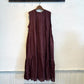 YARRA　INDIAピンタックワンピース　1624-287