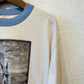 ESTROISLOSE　　リンガー天竺5分袖プリントTシャツ　　EC26210