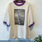 ESTROISLOSE　　リンガー天竺5分袖プリントTシャツ　　EC26210