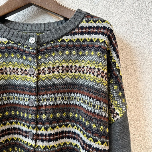 maomadeマオメイド　やわらかコットンノルディックJQ２WAYプルオーバー　　541132