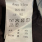 doux bleu　コットンリネン サロペット　2625-083
